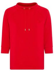 Olsen Bluza w kolorze czerwonym rozmiar: 46. Czerwone bluzy Olsen, bez wzorów, bez kaptura. Za 114.95 zł.
