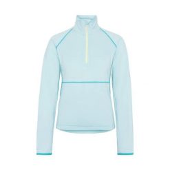 Damski top treningowy Kari Traa Mika. Niebieskie topy Kari Traa, bez wzorów, sportowe, bez kołnierzyka, bez ramiączek. Za 384.50 zł.