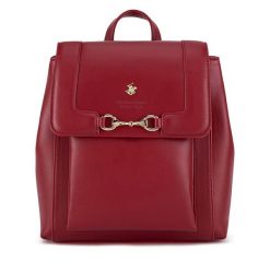 Plecak Beverly Hills Polo Club. Czerwone plecaki Beverly Hills Polo Club, bez wzorów, bez dodatków. Za 174.99 zł.