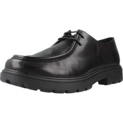 Buty GEOX U SPHERICA EC7 Czarny. Czarne buty trekkingowe Geox, bez wzorów, ze skóry, bez zapięcia, trekkingowe. Za 398.99 zł.