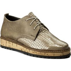 Półbuty SERGIO BARDI - Elice FW127288017BM 603. Brązowe półbuty wsuwane Sergio Bardi, bez wzorów, z lakierowanej skóry, bez obcasa, na płaskiej podeszwie. W wyprzedaży za 149.00 zł.