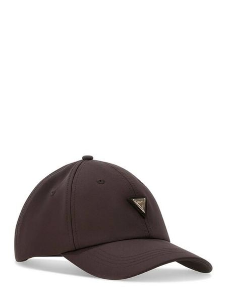 Guess Czapka z daszkiem V6RZ08 WG980 Brązowy. Brązowe czapki z daszkiem Guess, z aplikacjami, z poliesteru. Za 154.99 zł.