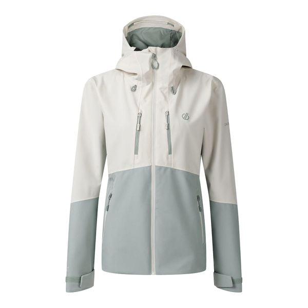 Kurtka Damska Diverging II Colour Block Jacket. Brązowe kurtki Dare 2b, m, bez wzorów, z materiału, z kapturem. Za 543.99 zł.