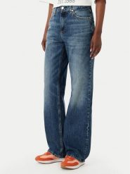 Tommy Hilfiger Jeansy WW0WW50963 Niebieski Straight Fit. Niebieskie jeansy Tommy Hilfiger, bez wzorów, z jeansu. Za 649.99 zł.