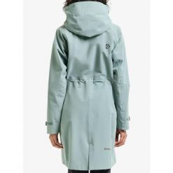 Parka przeciwdeszczowa damska Didriksons Ilma Parka 8. Niebieskie płaszcze Didriksons, bez wzorów, bez kaptura. Za 995.49 zł.