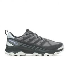 Buty trekkingowe damskie Merrell Speed Eco Wp. Szare buty trekkingowe Merrell, z materiału, bez zapięcia. Za 728.00 zł.