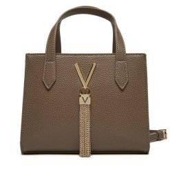 Torebka Valentino. Brązowe torebki klasyczne Valentino, bez wzorów, bez dodatków. Za 299.99 zł.