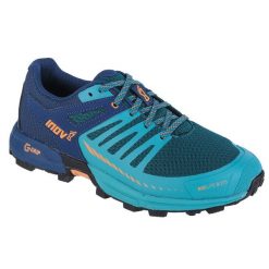 Buty do biegania damskie, Inov-8 Roclite G 275 V2. Niebieskie buty do biegania Inov-8, bez wzorów, z materiału, bez zapięcia, do biegania. Za 339.99 zł.