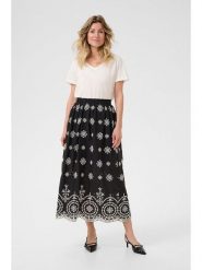 Cream Spódnica w kolorze czarno-kremowym rozmiar: 34. Czarne spódnice Cream, bez wzorów, z bawełny, maxi. Za 152.99 zł.