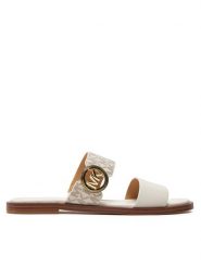 MICHAEL Michael Kors Klapki Vera Sandal 40S4VEFS1B Écru. Klapki MICHAEL Michael Kors, bez wzorów, ze skóry, bez obcasa, bez zapięcia. Za 449.99 zł.