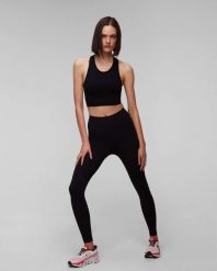 Legginsy Sportowe Damskie Casall Bezszwowe Wysoki Stan. Czarne legginsy Casall, bez wzorów, z materiału, sportowe, długie. Za 249.00 zł.