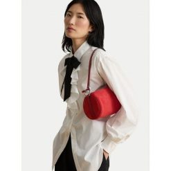 Torebka LAUREN RALPH LAUREN. Czerwone torebki klasyczne Lauren Ralph Lauren, bez wzorów, klasyczne, bez dodatków. Za 1,299.00 zł.