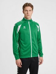 Kurtka z dresu Hummel Core 2.0. Białe kurtki Hummel, xl, bez wzorów, z dresówki, klasyczne, bez kaptura. Za 210.45 zł.