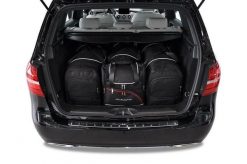 Torby Do Bagażnika Mercedes-Benz B 2011-2018 4Szt Kjust. Czarne torby podróżne KJUST, bez wzorów, z kauczuku. Za 1,209.00 zł.