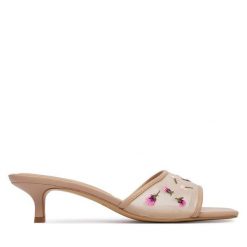 Klapki Aldo. Czerwone klapki Aldo, bez wzorów, bez obcasa, bez zapięcia. Za 359.99 zł.