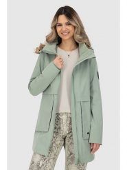 Alife and kickin Parka w kolorze miętowym rozmiar: L. Zielone płaszcze Alife and Kickin, l, bez wzorów, bez kaptura. Za 304.95 zł.