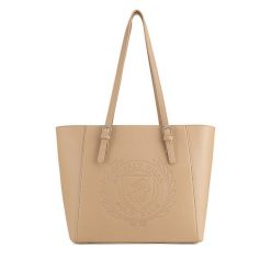 Torebka Beverly Hills Polo Club. Brązowe torebki klasyczne Beverly Hills Polo Club, bez wzorów, klasyczne, bez dodatków. Za 154.99 zł.