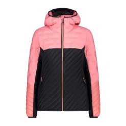 Damska kurtka z kapturem CMP Unlimitech. Czarne kurtki CMP, bez wzorów, z puchu, sportowe, z kapturem. Za 656.15 zł.