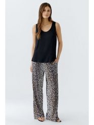 Oui Top w kolorze czarnym rozmiar: 42. Czarne topy Oui, bez wzorów, z wiskozy, bez kołnierzyka, bez ramiączek. Za 162.87 zł.