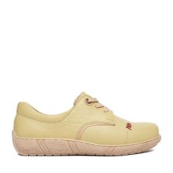 Półbuty Go Soft. Żółte półbuty wsuwane GO SOFT, bez wzorów, bez obcasa, na płaskiej podeszwie. Za 219.99 zł.