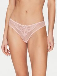 Hunkemöller Stringi Juliette 302158 Różowy. Czerwone stringi Hunkemöller, bez wzorów, z syntetyku. Za 49.99 zł.