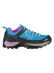 CMP Buty trekkingowe "Rigel" w kolorze niebiesko-czarnym rozmiar: 37. Niebieskie buty trekkingowe CMP, z materiału, bez zapięcia. Za 248.07 zł.