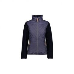 Bluza sportowa damska CMP Bluza Damska 3H39276GRANAT. Fioletowe bluzy bez kaptura CMP, xl, bez wzorów, bez kaptura. Za 551.00 zł.
