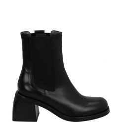 BOTKI DAMSKIE SP154 VITEL NERO. Botki Venezia, bez wzorów, ze skóry, bez obcasa, bez zapięcia. Za 399.00 zł.