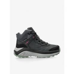 Buty turystyczne damskie CMP Juukat Mid WP. Szare buty trekkingowe CMP, bez zapięcia. Za 403.99 zł.