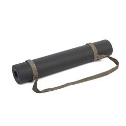 Pasek do transportu maty na rzep Bodhi Velcro. Szare paski BODHI, bez wzorów, sportowe. Za 29.99 zł.