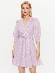Polo Ralph Lauren Sukienka codzienna 211906177001 Fioletowy Regular Fit. Fioletowe sukienki Polo Ralph Lauren, na co dzień, bez wzorów, z bawełny, bez kołnierzyka, bez ramiączek, proste. Za 1,119.00 zł.
