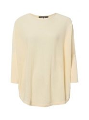 Someday Sweter z zawartością lnu - Tiraja Ease Kobiety Sztuczne włókno żółty, 40. Żółte swetry someday., bez wzorów, z dzianiny, bez ramiączek. Za 329.95 zł.