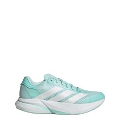 Buty Duramo Speed 2 Running. Białe buty do biegania adidas, bez wzorów, z materiału, bez zapięcia, do biegania. Za 378.35 zł.