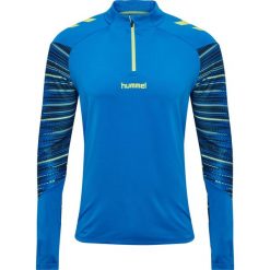 Bluza z zamkiem 1/2 Hummel Blaze Pro. Niebieskie bluzy Hummel, na zimę, bez wzorów, bez ramiączek, bez kaptura. Za 247.00 zł.