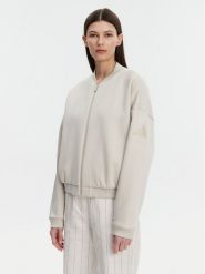 Adidas Bluza Essentials Contemporary Logo JD9972 Beżowy Loose Fit. Brązowe bluzy adidas, xs, bez wzorów, z bawełny, bez kaptura. Za 199.99 zł.