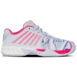Damskie buty do padla K-Swiss Express Light 3. Czerwone buty treningowe K-SWISS, bez wzorów, z gumy, bez zapięcia, tenisowe. Za 291.00 zł.