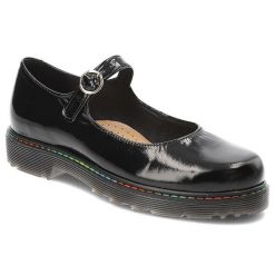 Czarne Półbuty Armodo Eleganckie Obuwie Damskie. Czarne półbuty wsuwane Armodo, bez wzorów, ze skóry, eleganckie, bez obcasa. Za 332.99 zł.