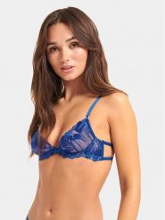 Bluebella Biustonosz z fiszbiną Colette 41691 Niebieski. Niebieskie biustonosze BlueBella, bez wzorów, z syntetyku. Za 129.99 zł.