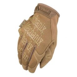 Rękawice bushcraft Mechanix Original. Brązowe rękawiczki MECHANIX, bez wzorów. Za 99.99 zł.