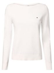 Tommy Hilfiger Sweter Kobiety biały, XXL. Białe swetry Tommy Hilfiger, xxl, bez wzorów, z dzianiny, eleganckie, bez ramiączek. Za 489.95 zł.
