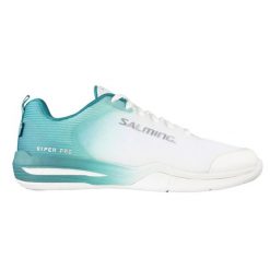 Damskie buty halowe Salming Viper Pro. Białe buty treningowe Salming, bez wzorów, z materiału, bez zapięcia, na fitness i siłownię. Za 626.00 zł.