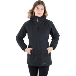 Kurtka Parka Damska Z Długimi Rękawami. Czerwone płaszcze Trespass, xl, bez wzorów, z futra, z kapturem. Za 121.99 zł.