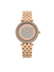 Michael Kors Zegarek Darci MK4592 Różowe złoto. Czerwone, analogowe zegarki Michael Kors, złote. Za 769.99 zł.