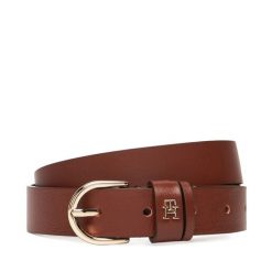 Pasek Damski Tommy Hilfiger. Brązowe paski Tommy Hilfiger, bez wzorów. Za 149.99 zł.