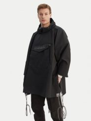 Napapijri Kurtka przeciwdeszczowa A-Raincape L NP0A4H4D9411 Czarny Oversize. Czarne kurtki przeciwdeszczowe Napapijri, l, bez wzorów, z syntetyku, bez kaptura. Za 709.99 zł.