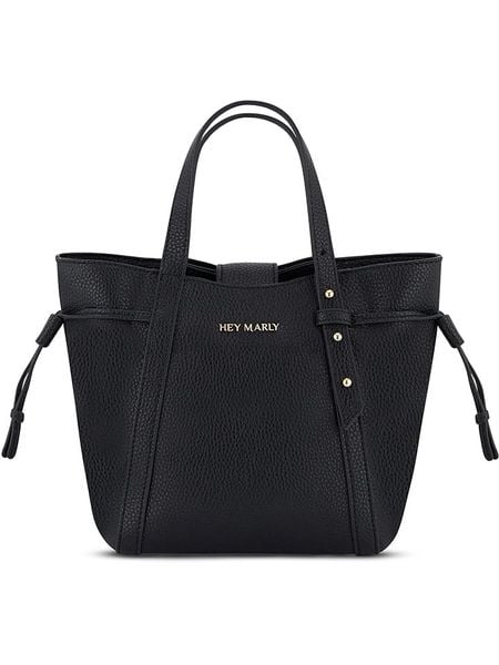 Hey Marly Shopper bag "Pretty Wonder" w kolorze czarnym - 29 x 20 x 10 cm rozmiar: onesize. Czarne shopper bag Hey Marly, bez wzorów, z materiału, na ramię, bez dodatków. Za 393.45 zł.