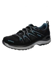 LOWA Buty trekkingowe "Innox Evo GTX" w kolorze czarnym rozmiar: 41,5. Czarne buty trekkingowe Lowa, bez wzorów, z gore-texu, bez zapięcia, outdoorowe, gore-tex. Za 422.19 zł.