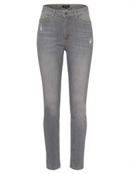 More & More Dżinsy - Skinny fit - w kolorze szarym rozmiar: 34. Szare jeansy More & More, z aplikacjami, ze skóry, klasyczne. Za 142.95 zł.