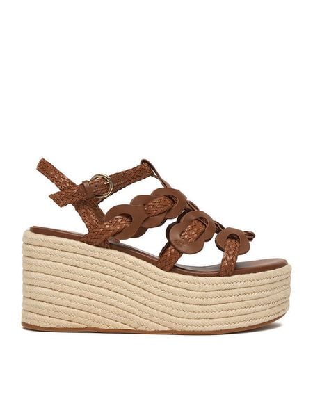 Badura Sandały EO-AMANI-LT0228-26-806 Brązowy. Brązowe sandały Badura, bez wzorów, ze skóry, bez obcasa, bez zapięcia. Za 341.99 zł.
