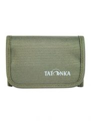 Portfel Tatonka Folder RFID B - olive/olive. Zielone portfele Tatonka, bez wzorów, z poliamidu. Za 79.99 zł.